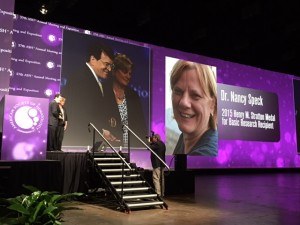 IRM Associate Director, Nancy Speck, PhD, Presented with 2015 Henry M. Stratton Medal Recognizing Contributions to Basic Hematology Research